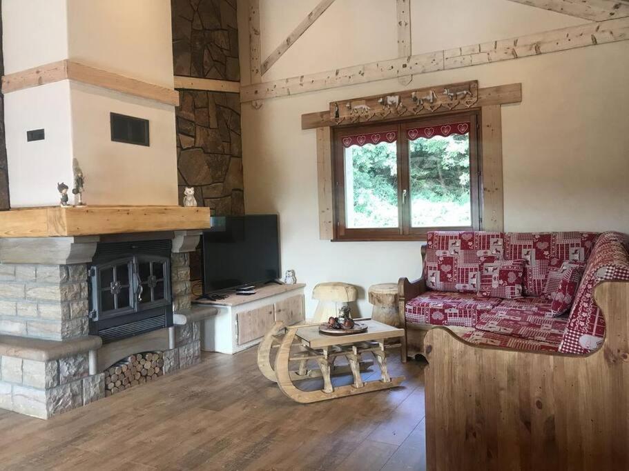 Chalet Spa Le Diamant Nathalie Mn La Rouge Ла Брес Екстериор снимка