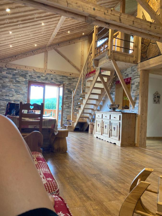 Chalet Spa Le Diamant Nathalie Mn La Rouge Ла Брес Екстериор снимка