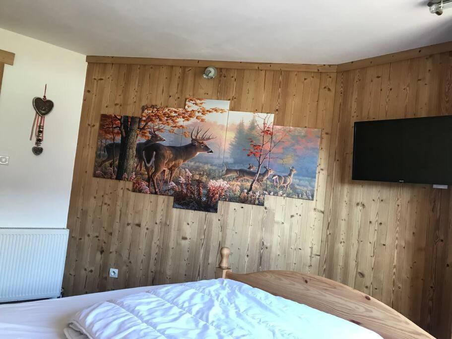 Chalet Spa Le Diamant Nathalie Mn La Rouge Ла Брес Екстериор снимка