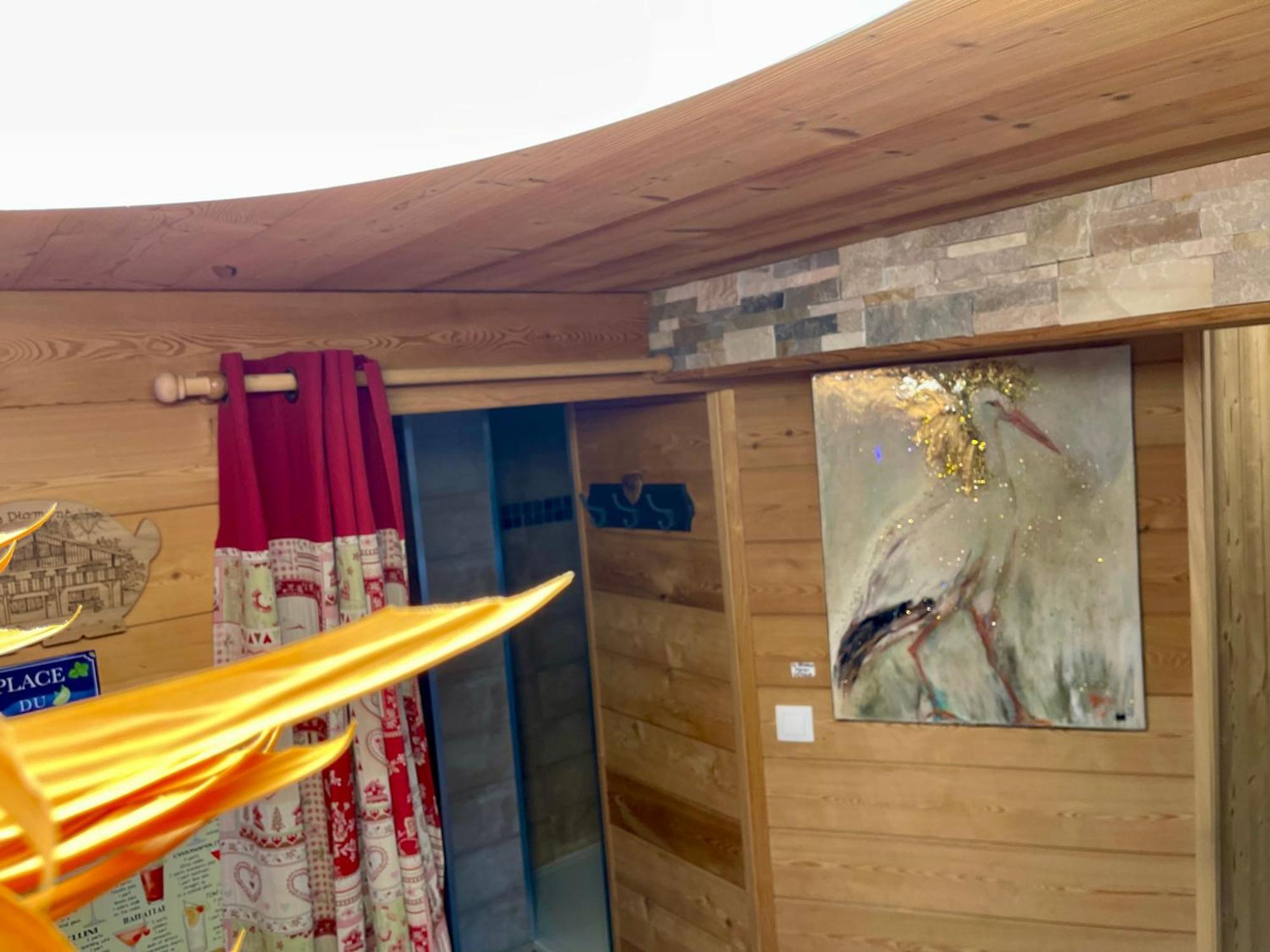 Chalet Spa Le Diamant Nathalie Mn La Rouge Ла Брес Екстериор снимка