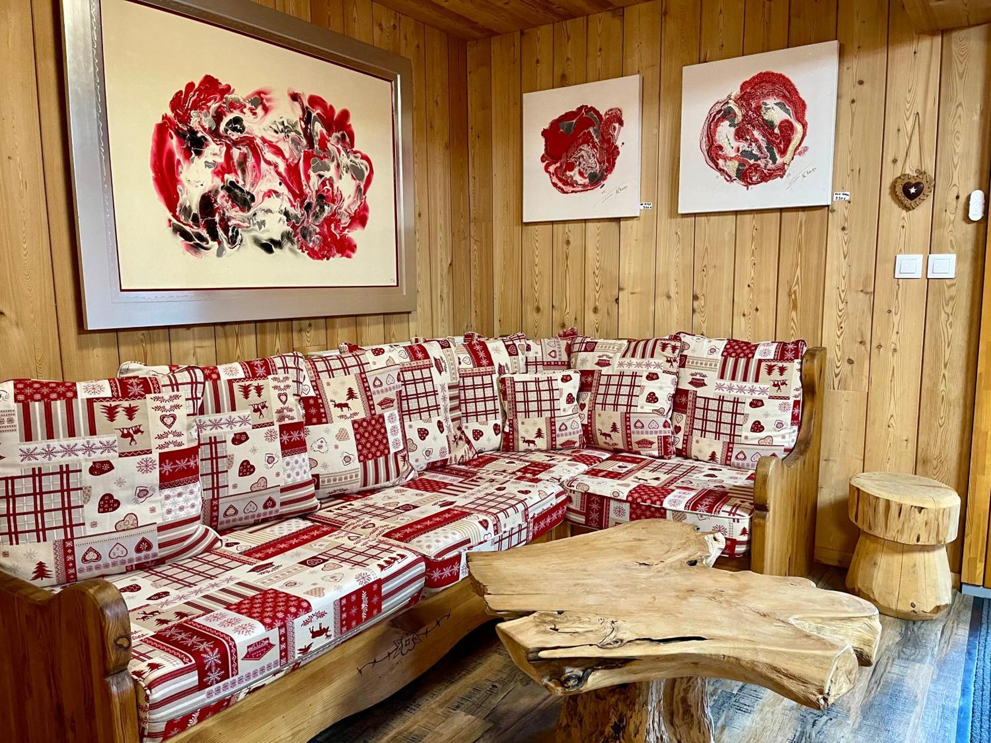 Chalet Spa Le Diamant Nathalie Mn La Rouge Ла Брес Екстериор снимка